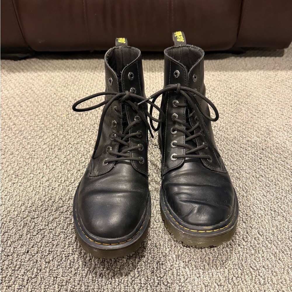 Dr. Martens Black Lace-Up Women’s Boots